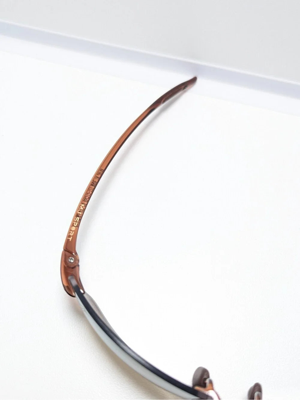 Maui Jim Lighthouse MJ-423-26 Brown Rimless Polarized Sunglasses 65-13-127